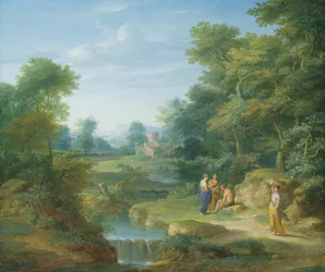 Eine arkadische Landschaft